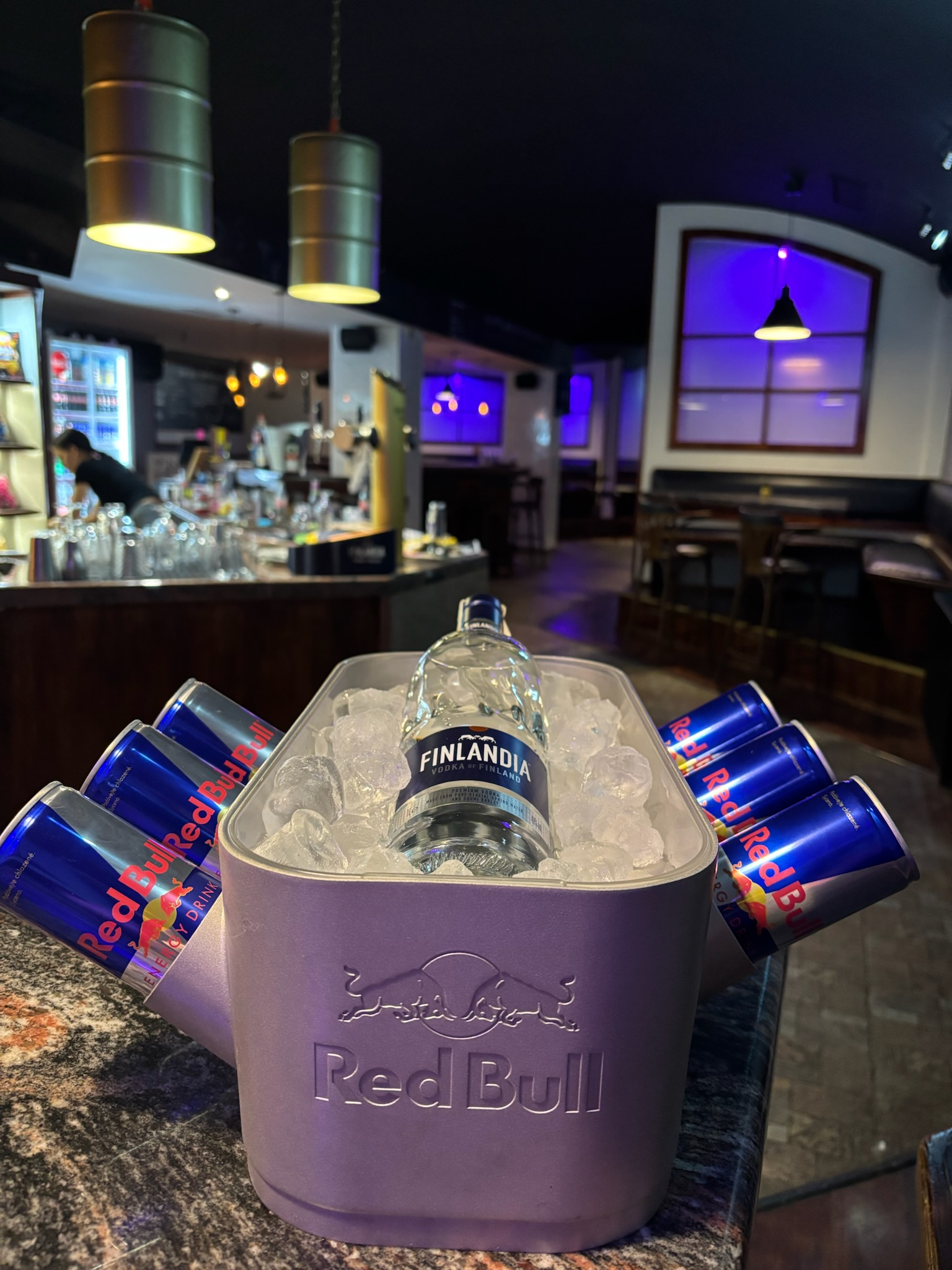 Bottle Service – Finlandia Red Bull